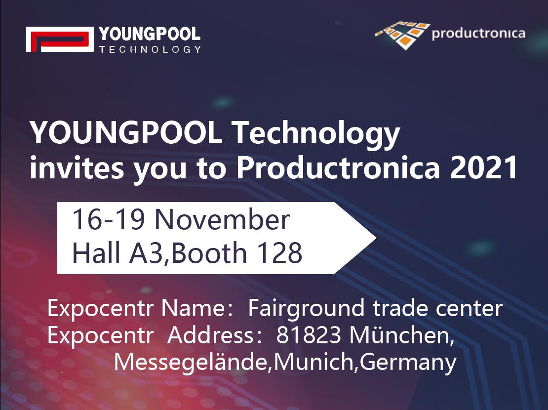 YOUNGPOOL Technology invites you to Productronica 2021